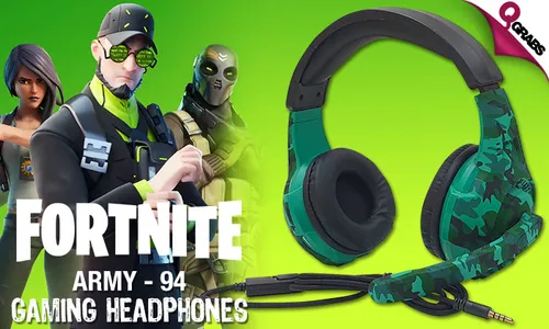 Fortnite/PUBG Themed Gaming Headphones!